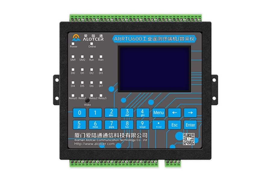 5G水库无线视频监控遥测终端机RTU